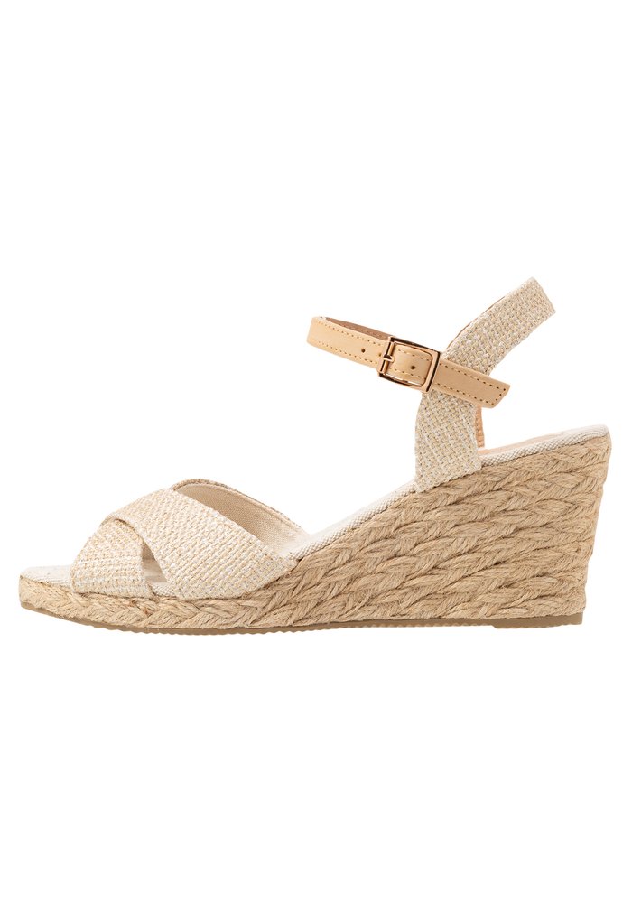 Compensées Anna Field Wedge Boucle Beige Femme | CNI-8180435